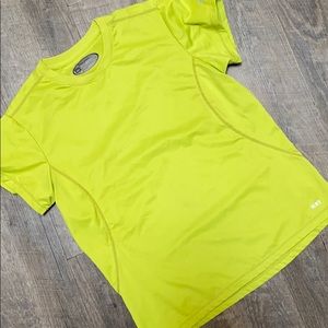 REI hiking shirt lime green
